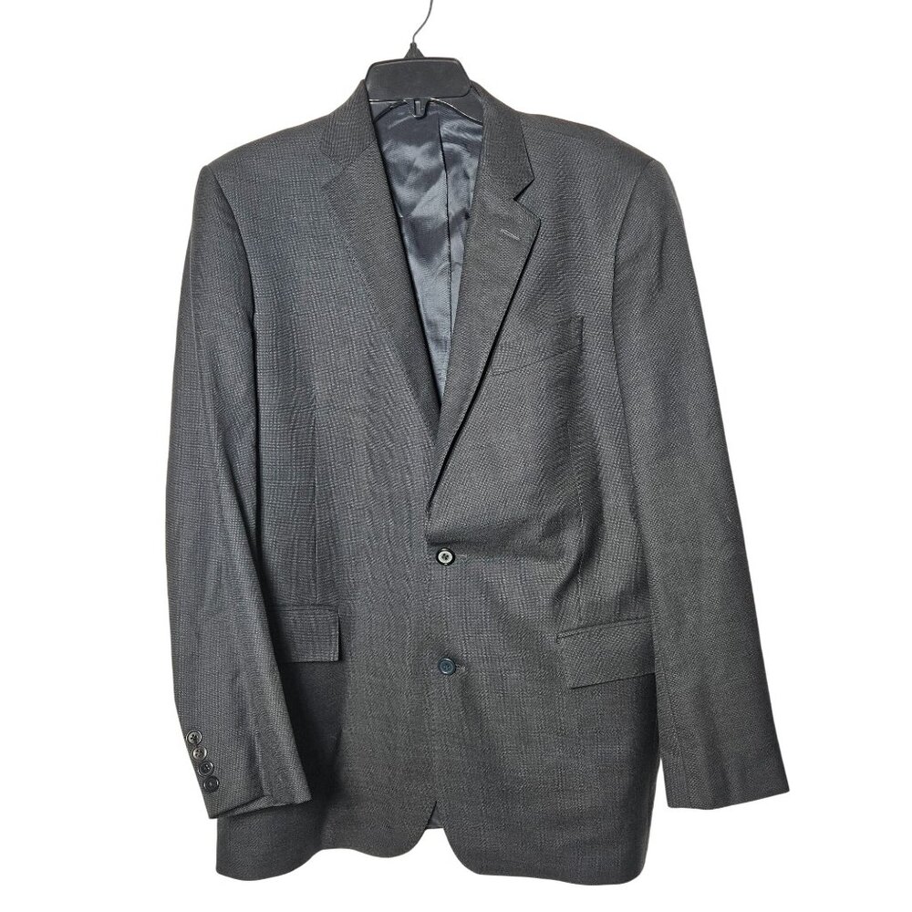 Brooks Brothers Saxxon Mens Regent Wool Blazer Sports Coat 42L 36W Formal Career